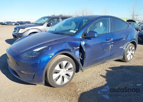 2023 Tesla Model Y Awd/Long Range Dual Motor All-Wheel Drive from USA, damaged, VIN 7SAYGDEE6PA178257